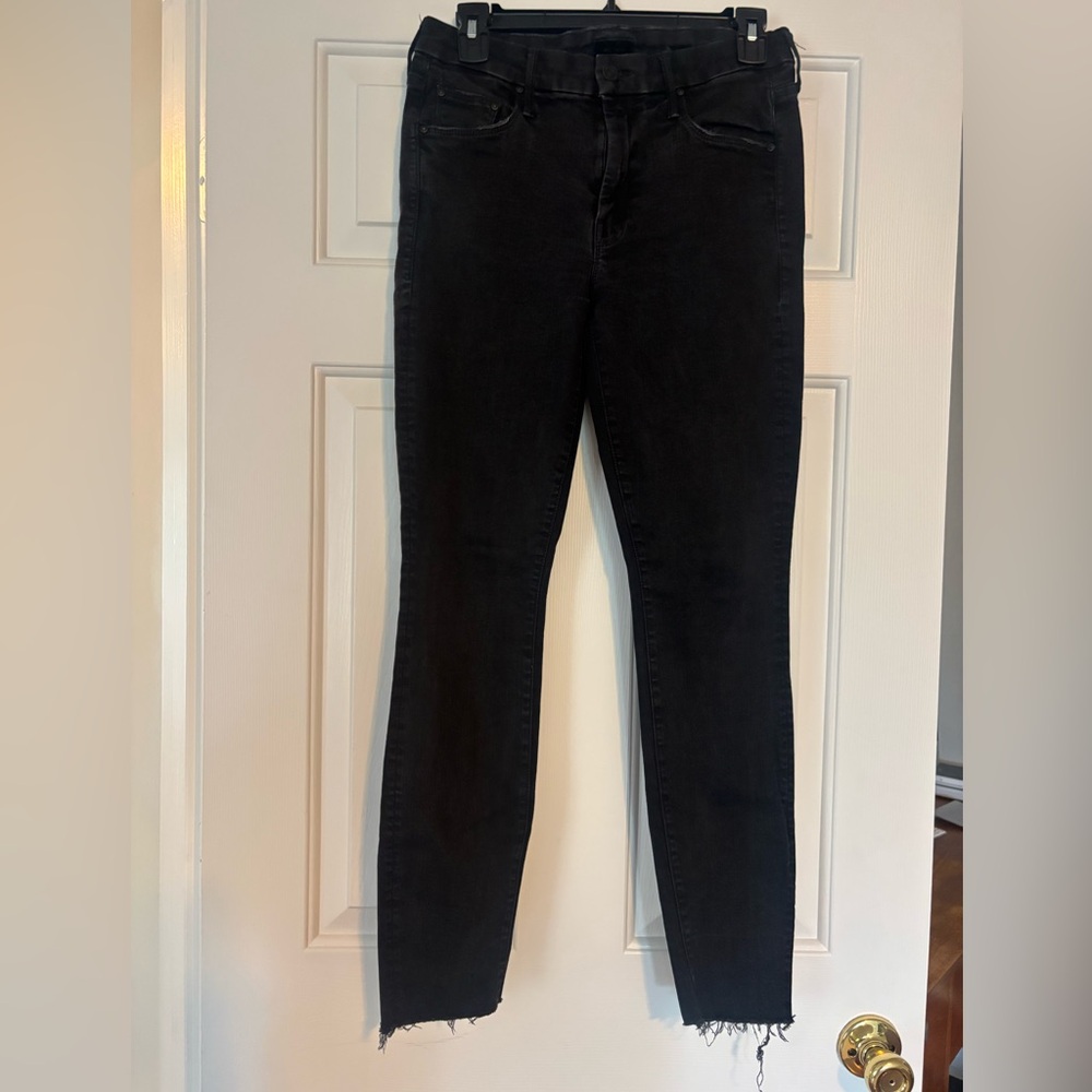 Mother jeans “the looker” black size 28 - Picture 1 of 4
